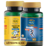 Bočice Hug Your Life Vitamin D3 i Bonelin Flexa