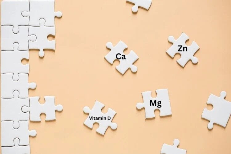 Singergija kalcija, magnezij, cinka i vitamina D