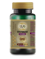 Packshot Hug Your Life Q10 Natural Kompleks dodatka prehrani