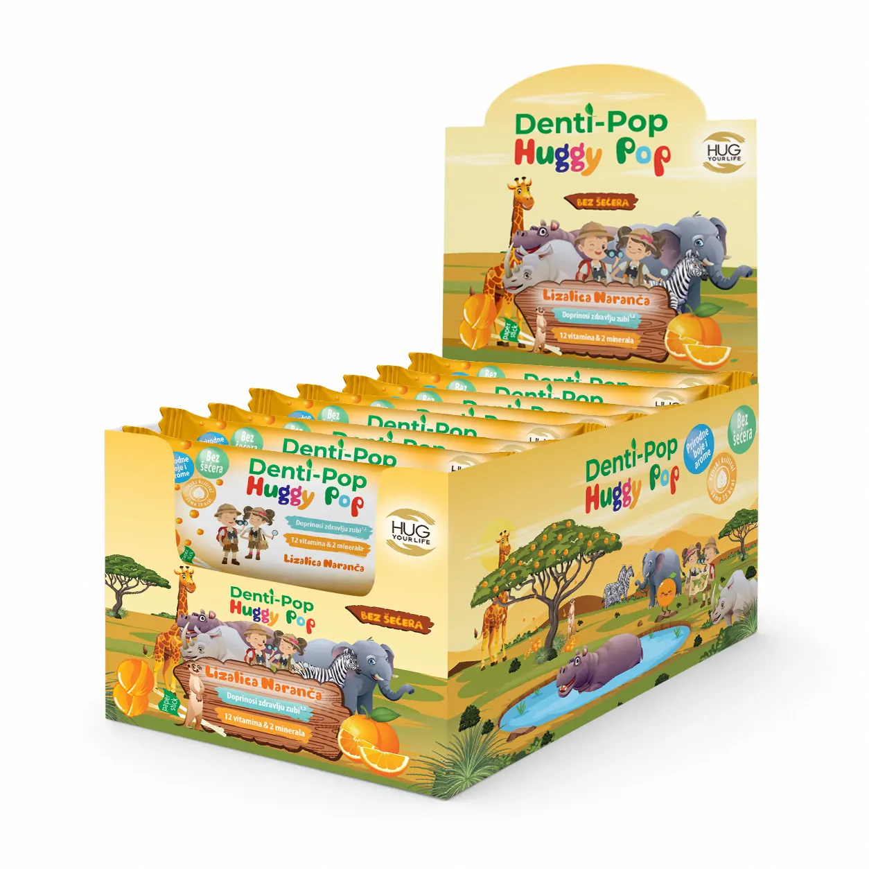 Huggy Pop Multivitamin lizalica - Slika 3