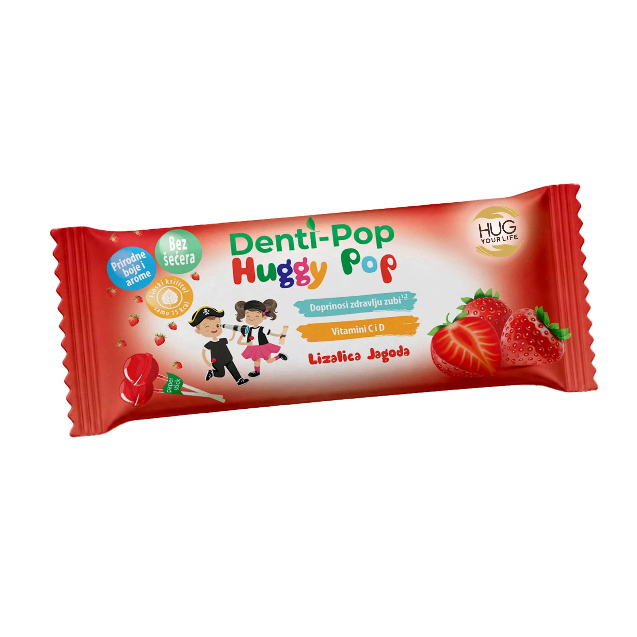 Huggy Pop Vitamin C i D lizalica