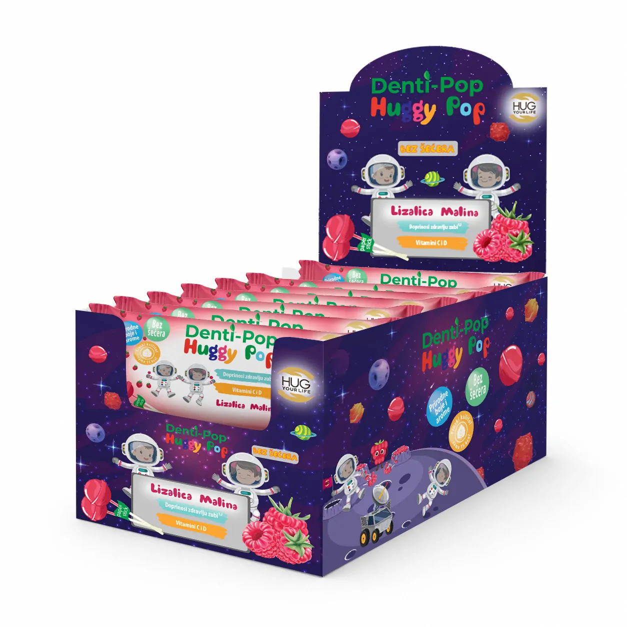 Huggy Pop Vitamin C i D lizalica - Slika 4