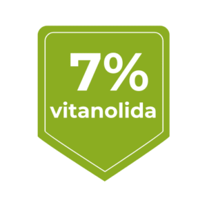 Prikaz 7% vitanolida u dodatku prehrani Ashwagandha 7 od Hug Your Life