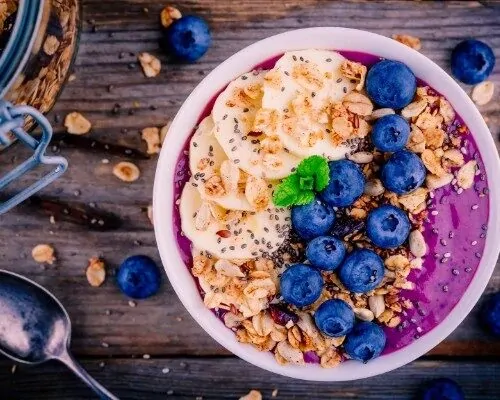 Smoothie s acai bobicama